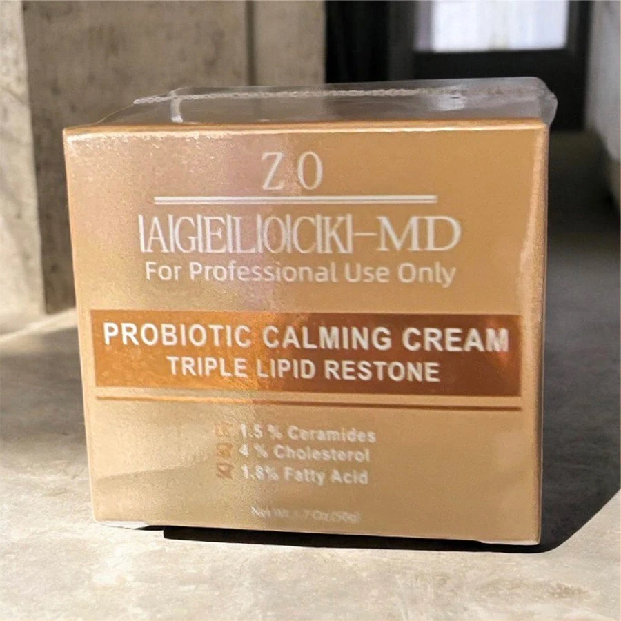 Triple lipid probiotic cream